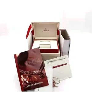 Caja y documentación Omega para mujer