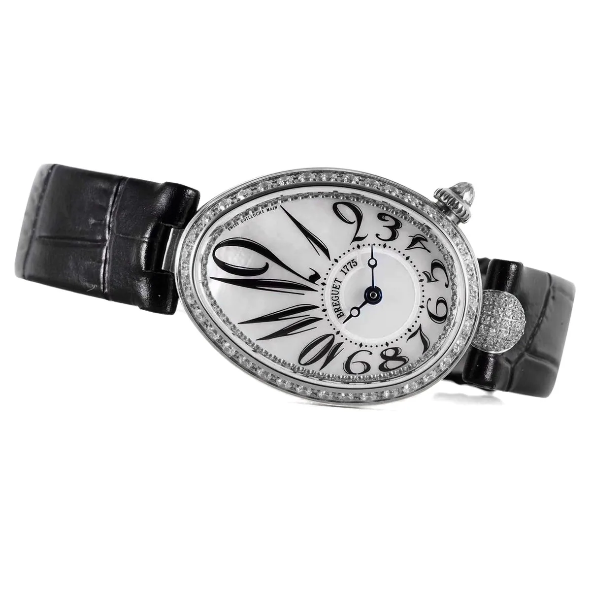 Reine de Naples en oro blanco - Imagen 4