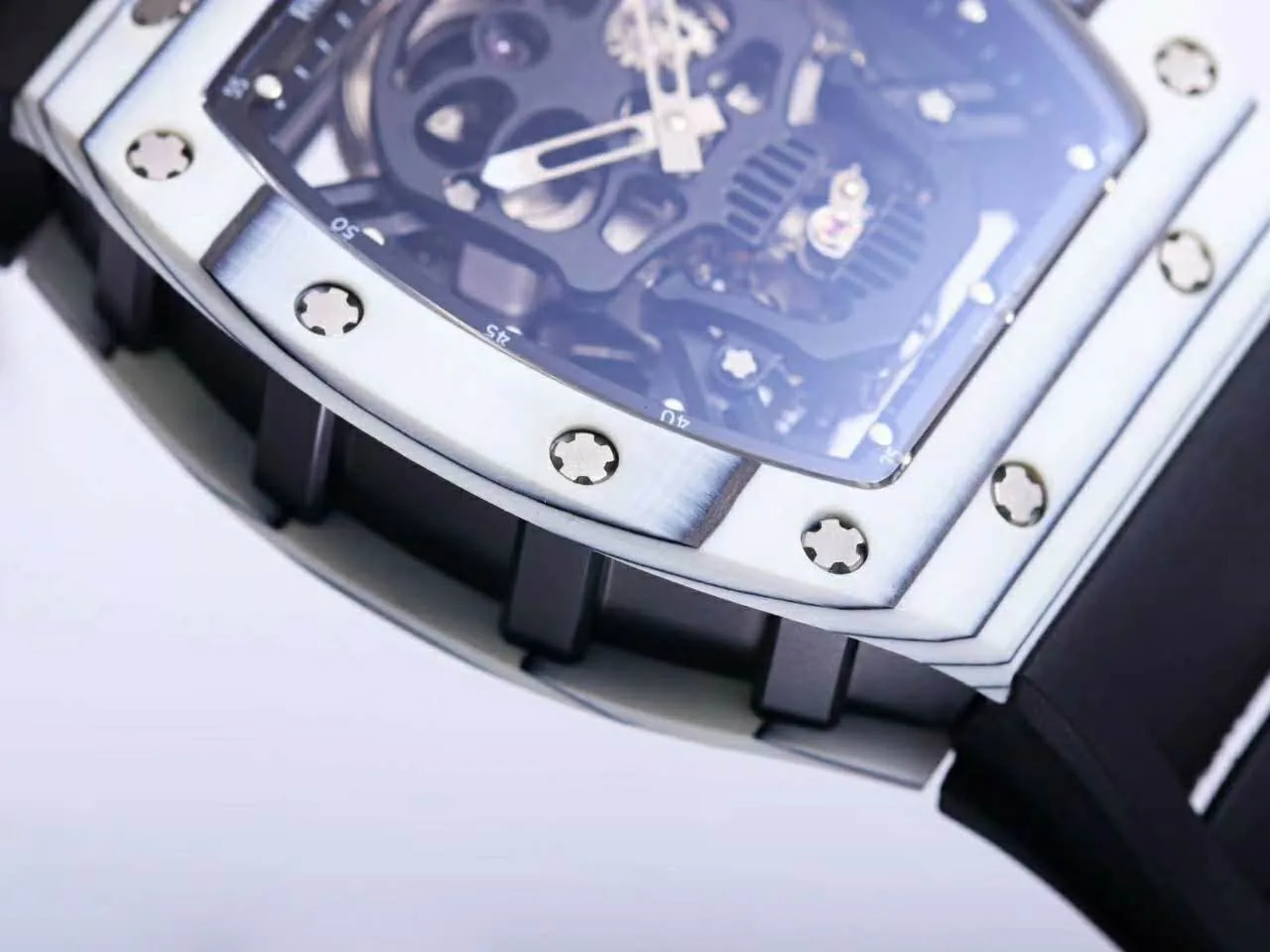 RM 052-01 Tourbillon Black Skull in White NTPT Carbon - Image 5