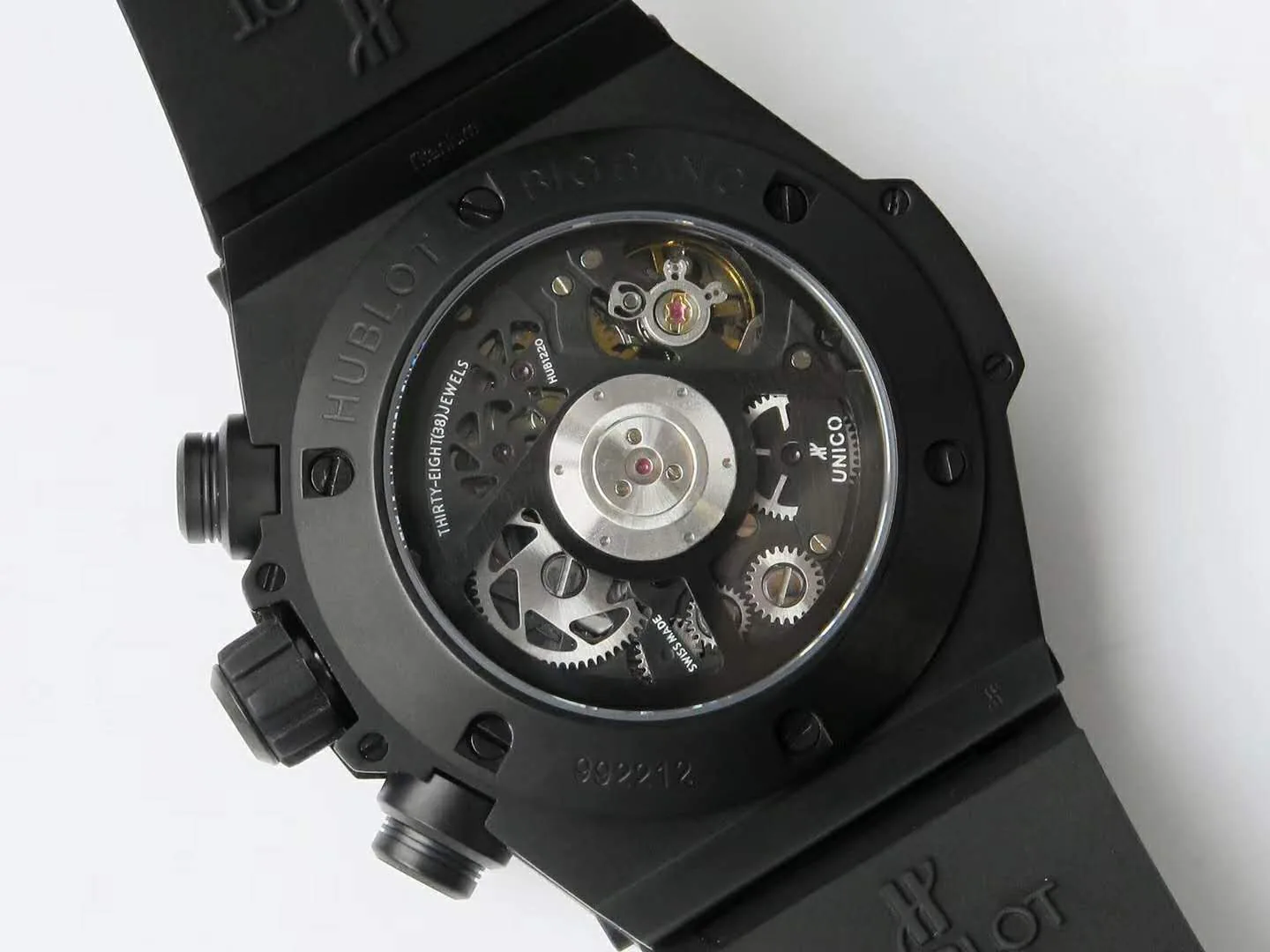 Big Bang Unico Black Magic con diamantes arcoíris - Imagen 5