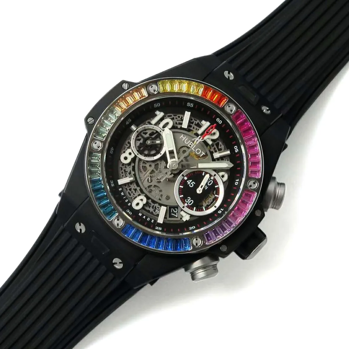 Big Bang Unico Black Magic con diamantes arcoíris - Imagen 3