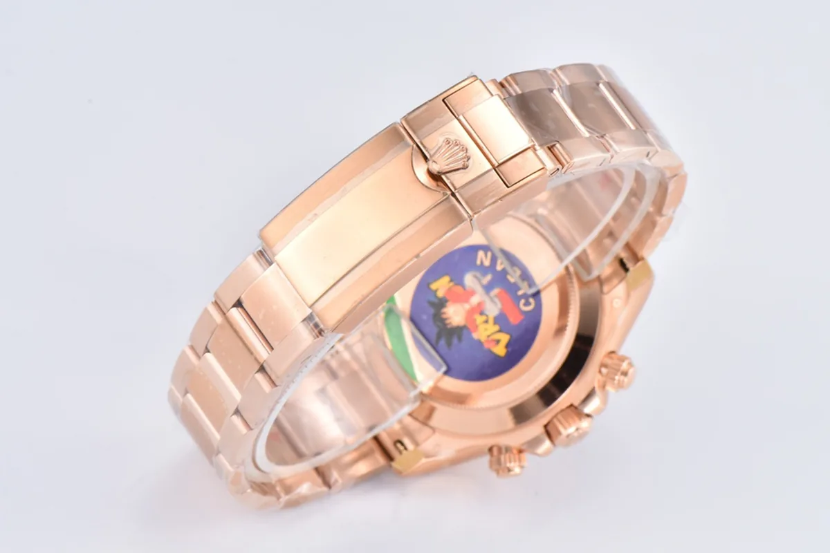 Daytona 116505 quadrante argento in oro Everose - immagine 11