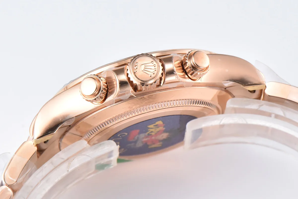 Daytona 116505 quadrante argento in oro Everose - immagine 6