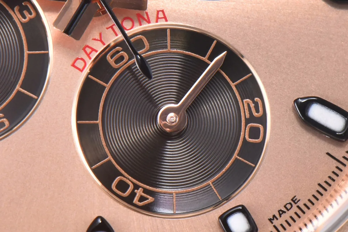 Daytona 116505 quadrante Sundust in oro Everose - immagine 5