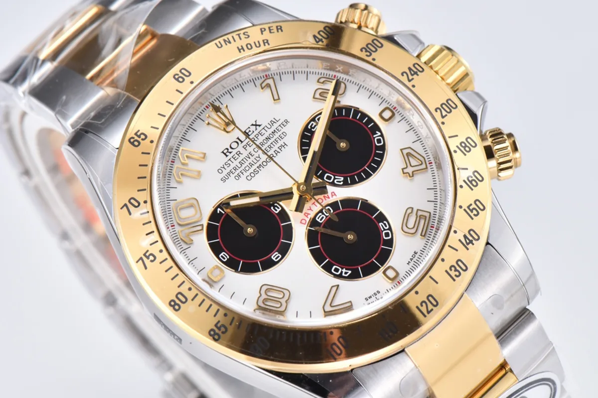 Daytona 116519 esfera blanca en oro amarillo - Imagen 3
