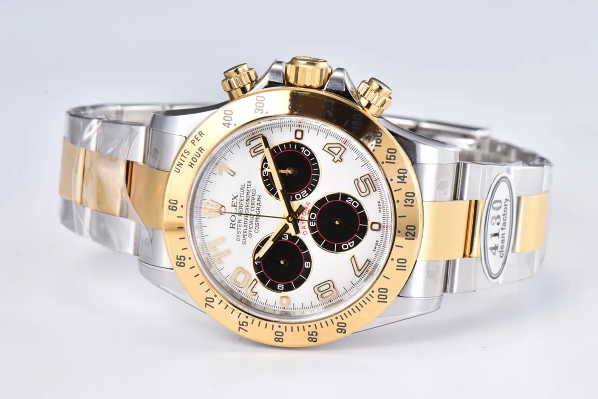 Daytona 116519 esfera blanca en oro amarillo - Imagen 2