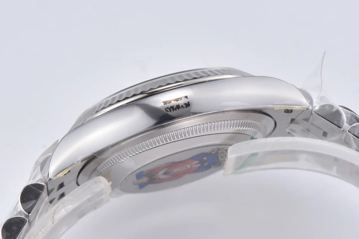 Datejust 36 126234 esfera plateada con índices de bastón en acero con brazalete Jubilee - Imagen 6