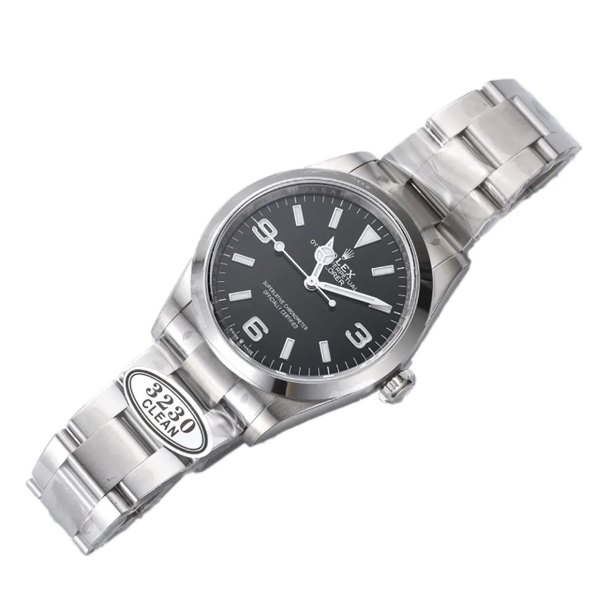 Explorer I 36mm 124270 schwarzes Zifferblatt in Stahl – Bild 2