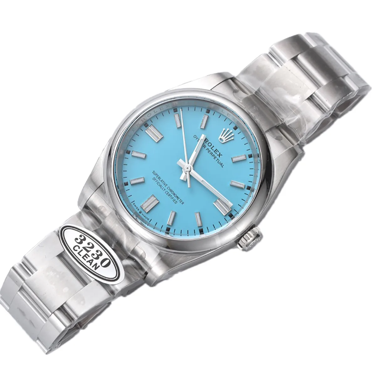 Oyster Perpetual 36mm cadran bleu turquoise 126000 – Image 2