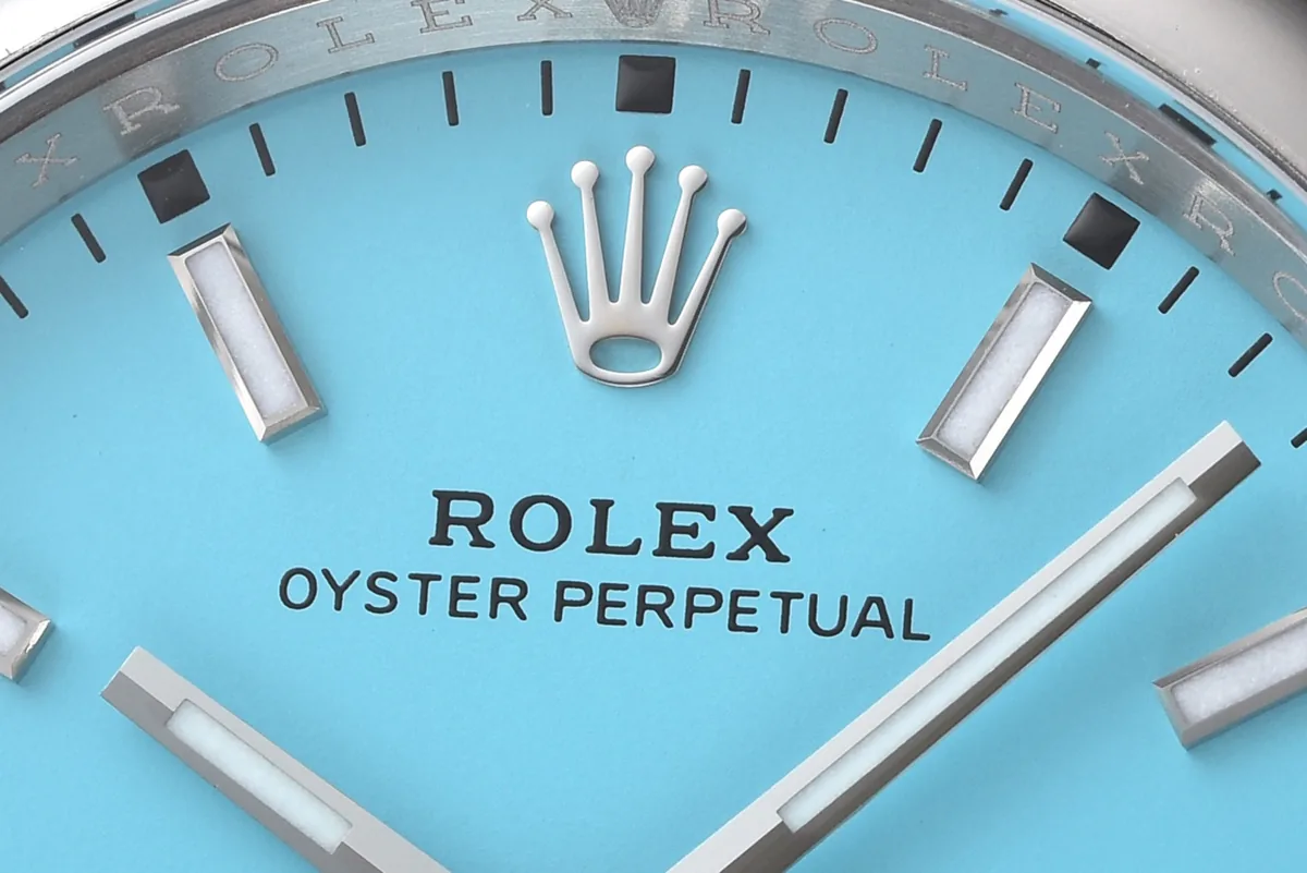 Oyster Perpetual 36mm cadran bleu turquoise 126000 – Image 5