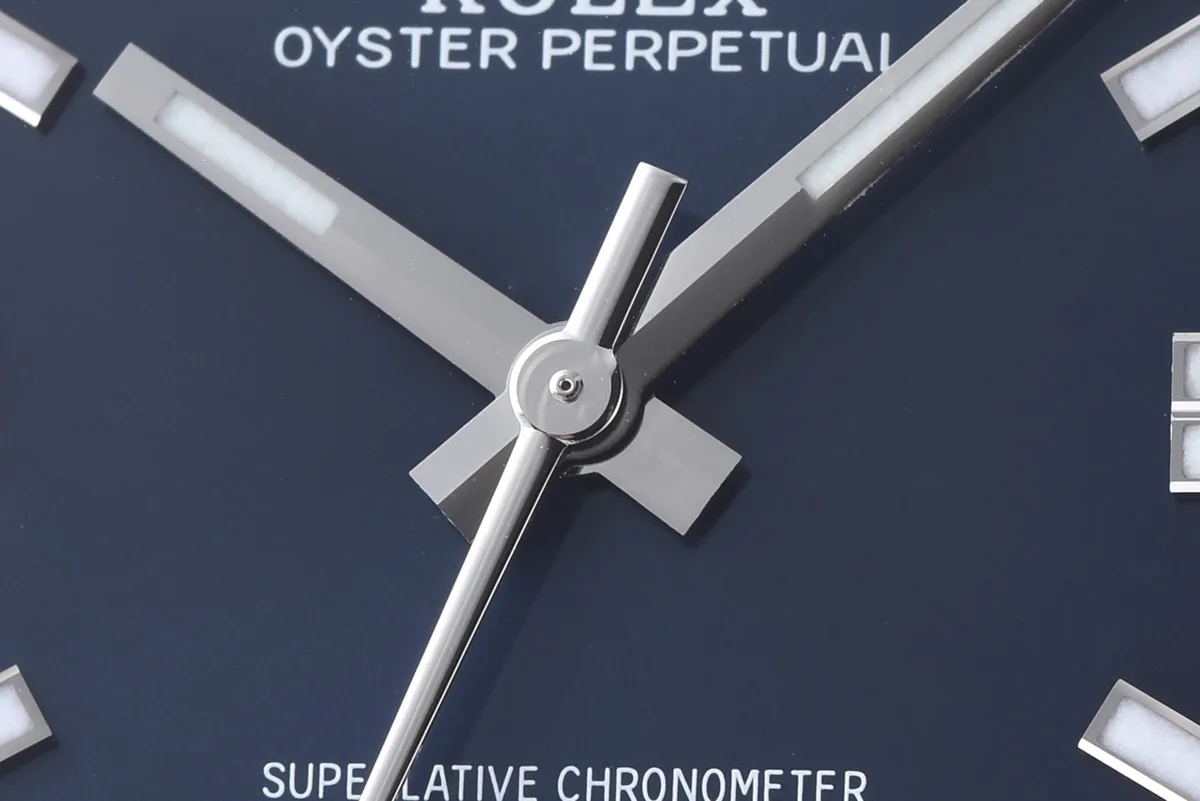 Oyster Perpetual 41mm quadrante blu brillante 124300 - immagine 4