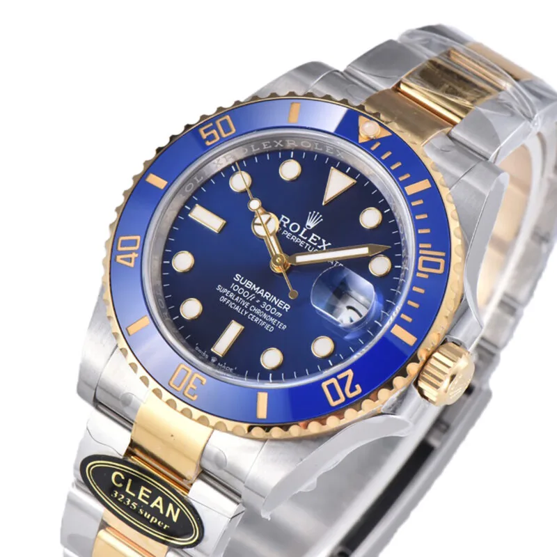 Submariner 41 126613LB blaue Keramik in Bicolor – Bild 3