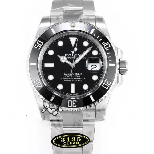 Submariner 41 Clean Factory 126610 LN Black Ceramic