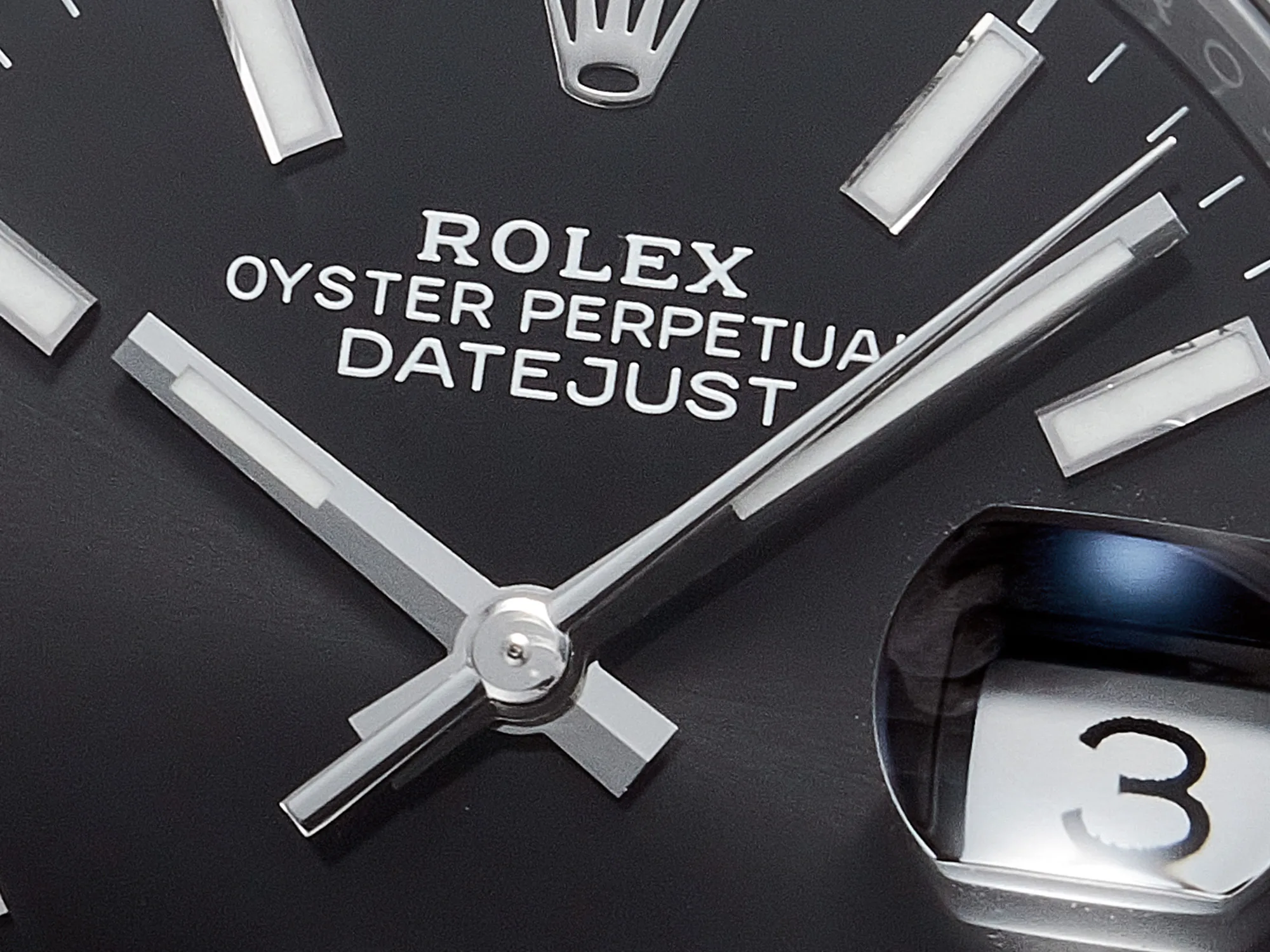 Datejust 41 esfera negra con índices de bastón en acero Clean Factory - Imagen 9