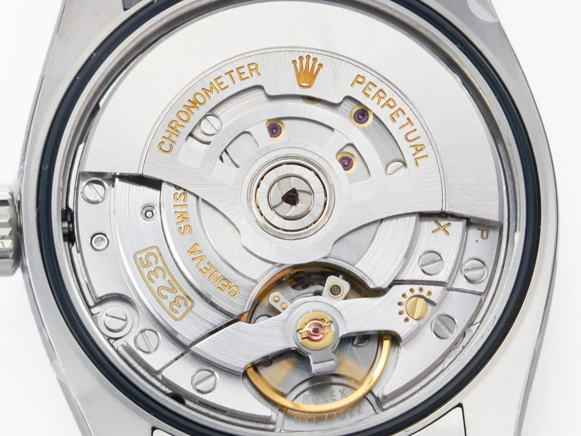 Datejust 41 esfera negra con índices de bastón en acero Clean Factory - Imagen 27