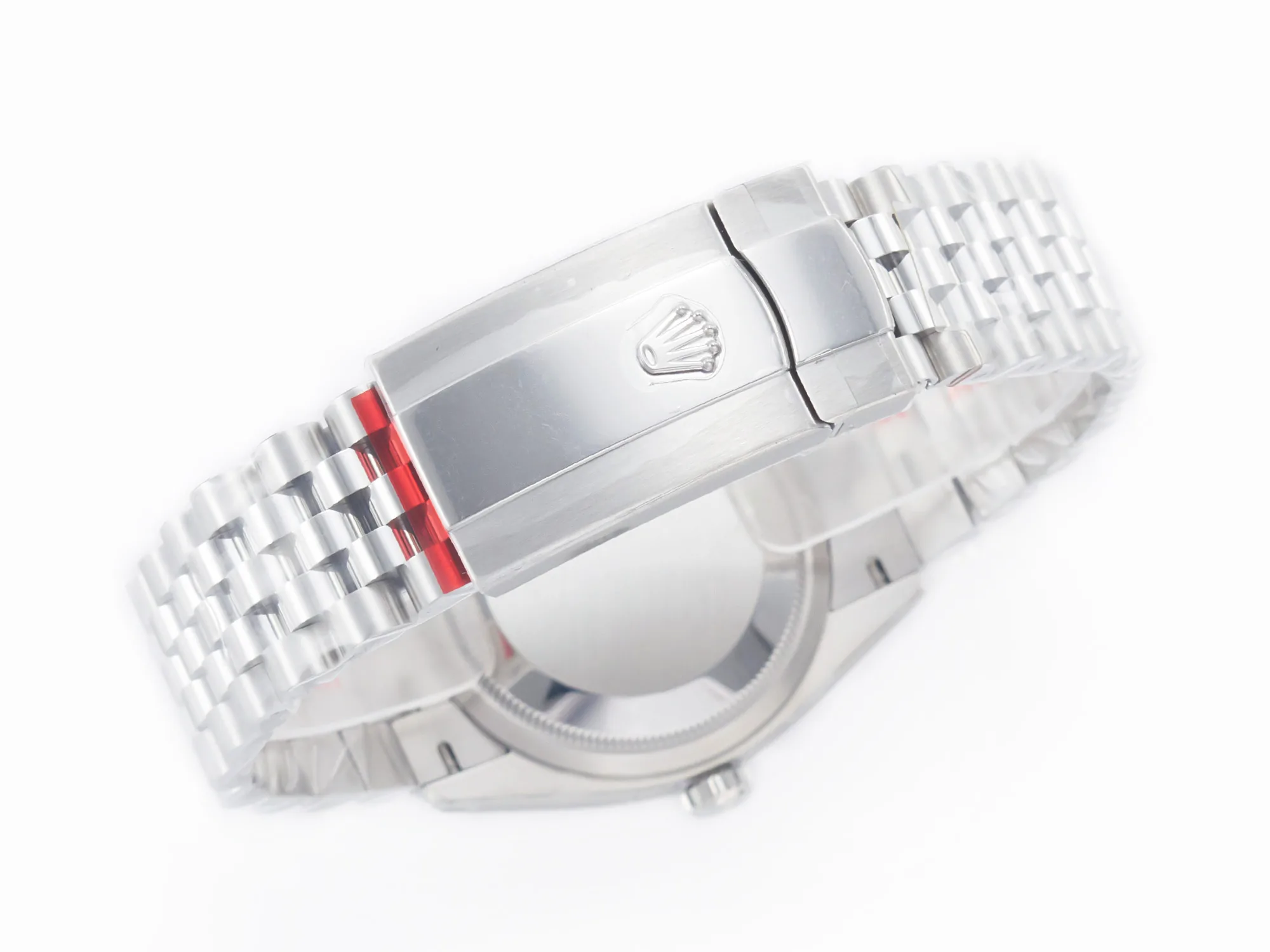 Datejust 41 esfera negra con índices de bastón en acero Clean Factory - Imagen 32