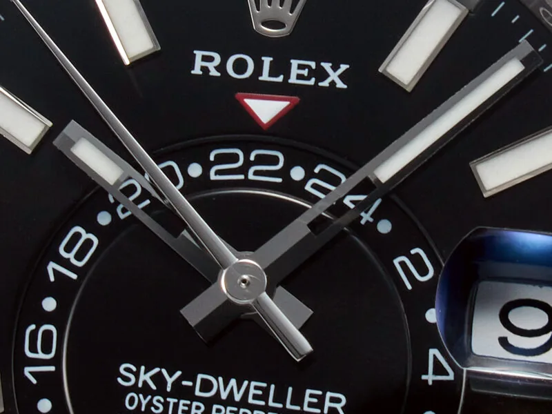 Sky-Dweller 326934 904L SS ZF 1:1 Best Edition esfera negra con brazalete SS A2824 - Imagen 9