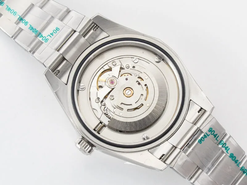 Sky-Dweller 326934 904L SS ZF 1:1 Best Edition esfera negra con brazalete SS A2824 - Imagen 29