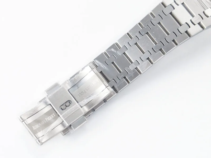 Royal Oak 41mm 15500 SS ZF 1:1 Best Edition cadran bleu texturé sur bracelet SS SA4302 Super Clone V3 – Image 14
