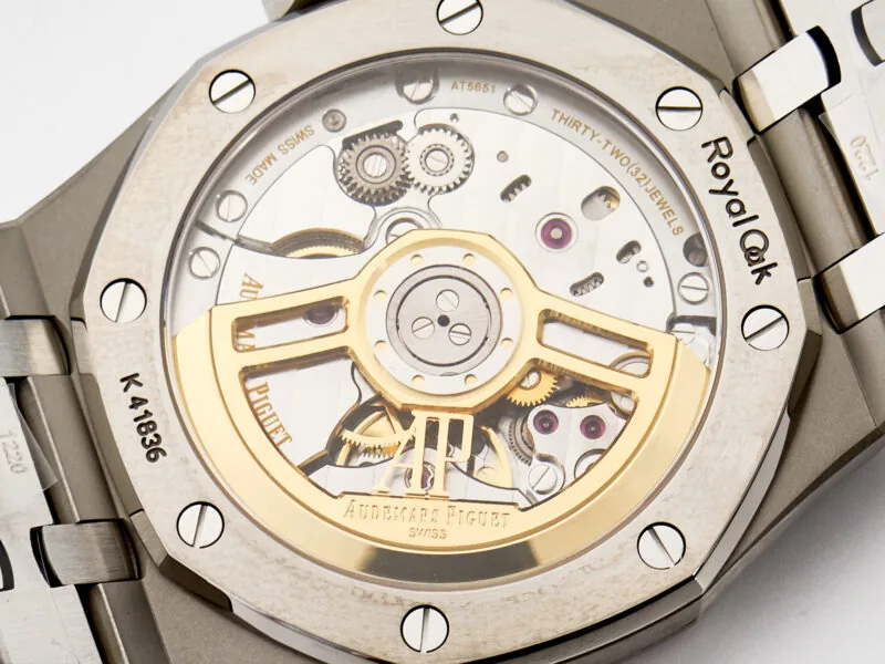 Royal Oak 41mm 15500 SS ZF 1:1 Best Edition cadran noir texturé sur bracelet SS SA4302 Super Clone V3 – Image 12
