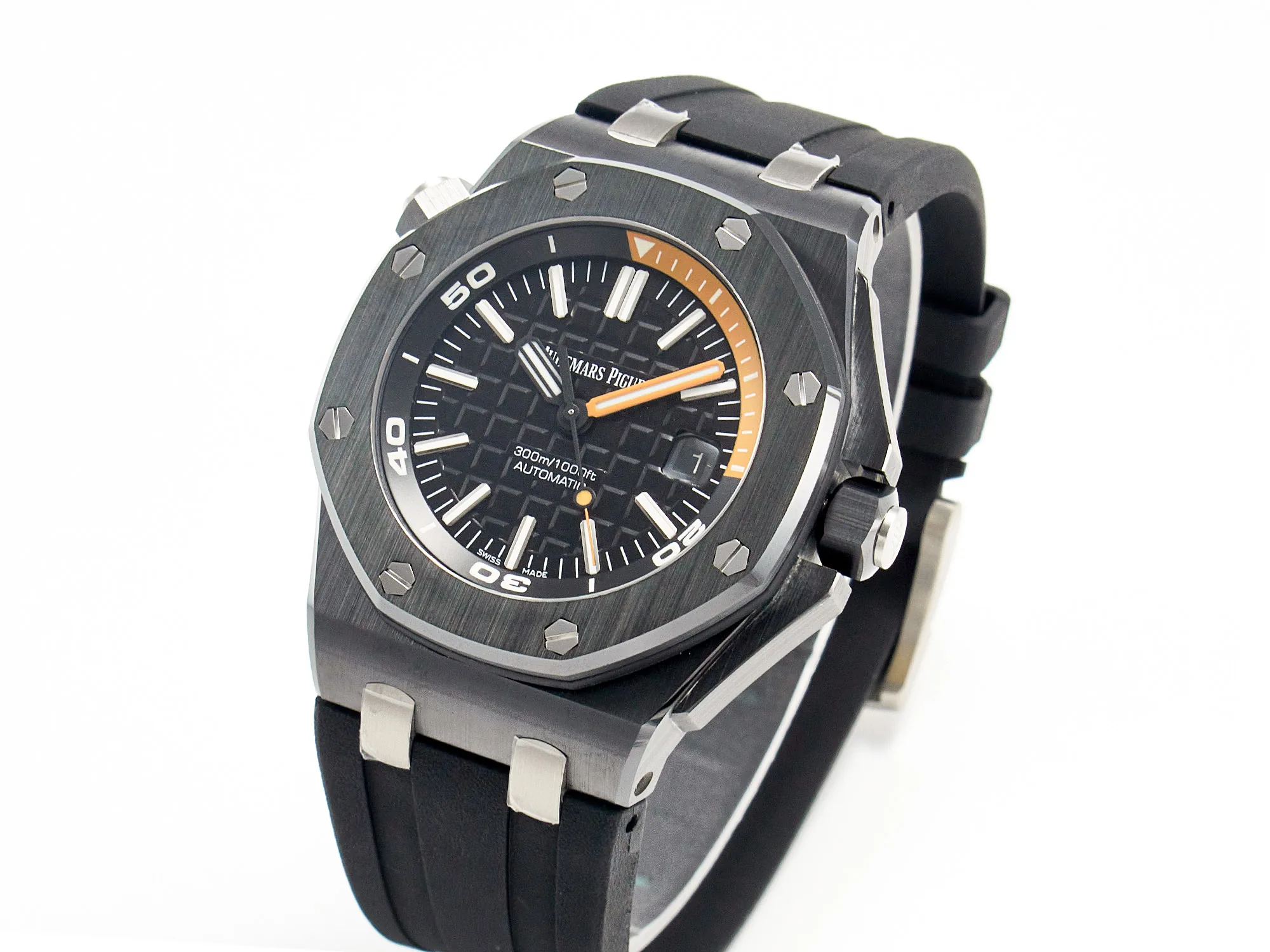 Royal Oak Offshore Diver 15707 céramique noire ZF 1:1 Best Edition SA3120 Super Clone – Image 3