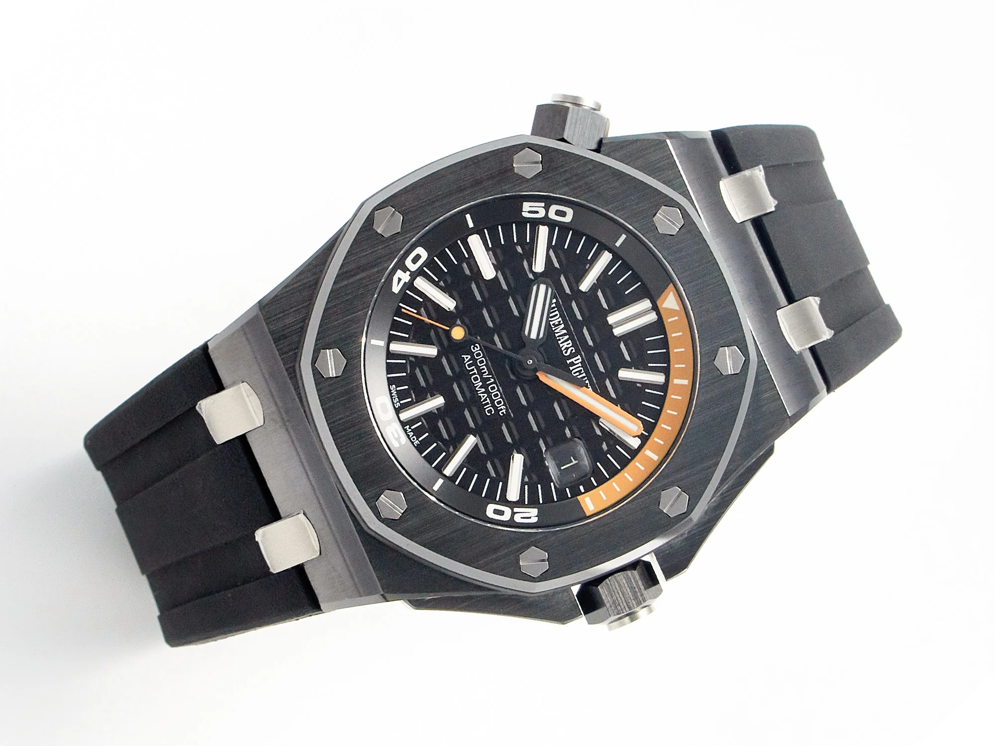 Royal Oak Offshore Diver 15707 céramique noire ZF 1:1 Best Edition SA3120 Super Clone – Image 6
