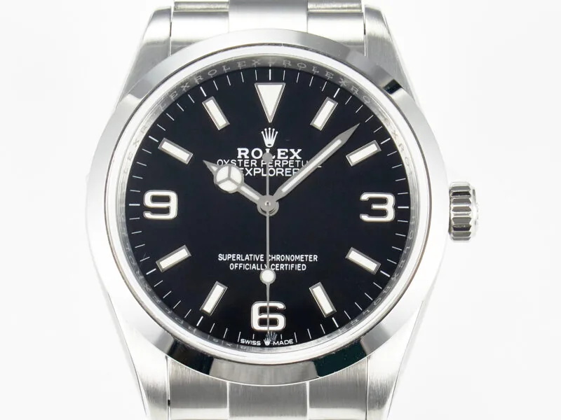 Explorer 36 acciaio 904L VSF 1:1 Best Edition quadrante nero su bracciale SS SW200 - immagine 2