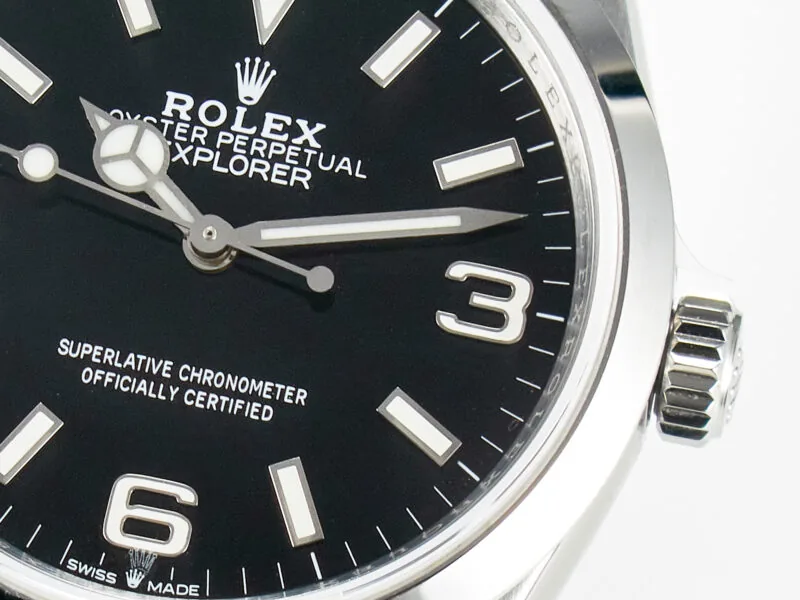 Explorer 36 acciaio 904L VSF 1:1 Best Edition quadrante nero su bracciale SS SW200 - immagine 9