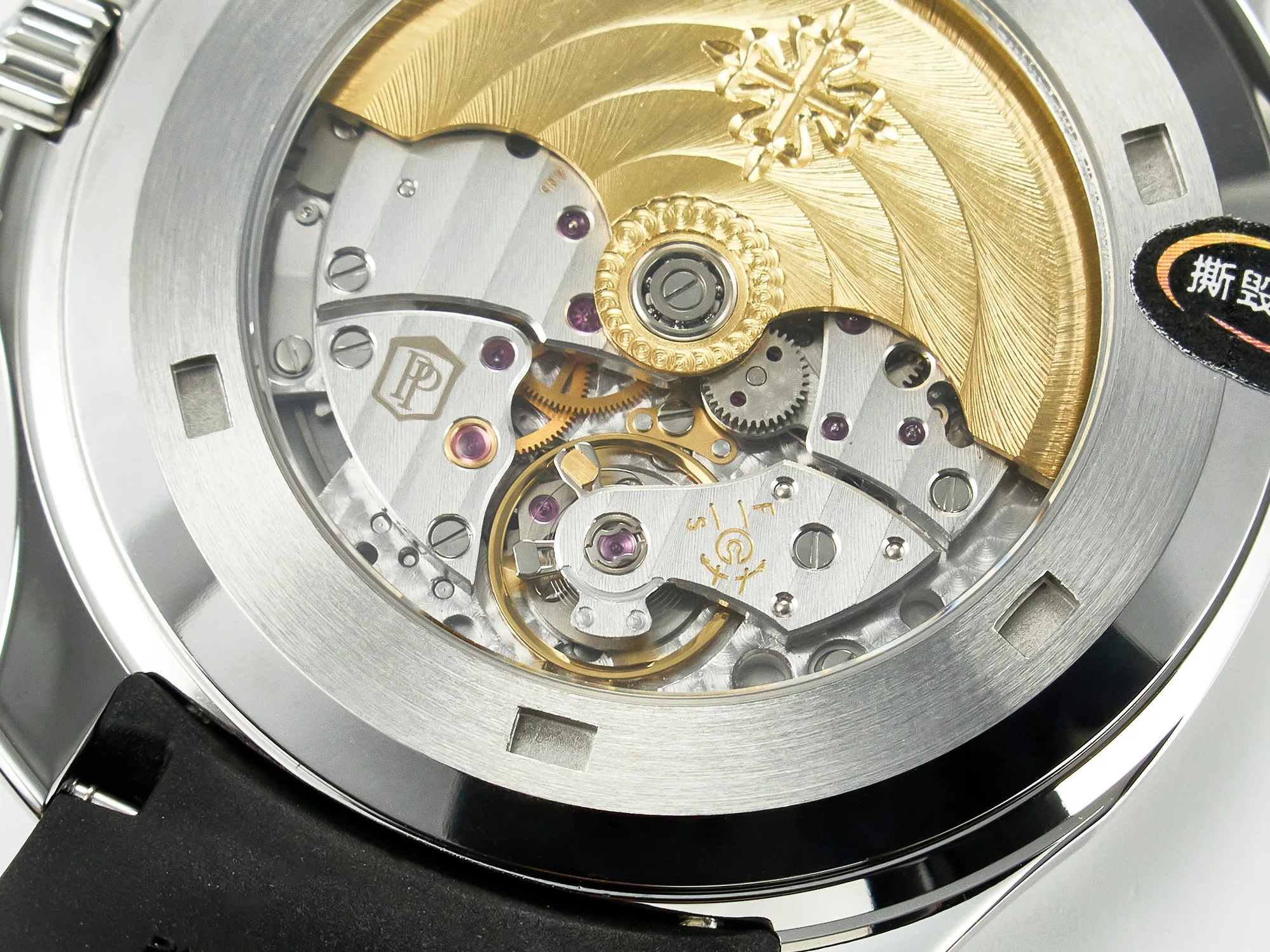 Aquanaut 5167A SS ZF 1:1 Best Edition cadran noir sur bracelet en caoutchouc noir A324 Super Clone(nouveau fermoir) – Image 22