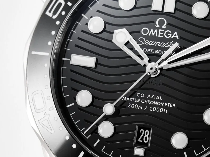 Seamaster Diver 300M VSF 1:1 Best Edition schwarze Keramik schwarzes Zifferblatt am SS-Armband A8800 V2 – Bild 10