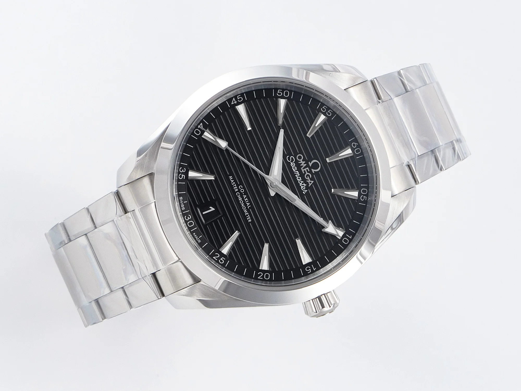 Aqua Terra 150m 41mm VSF 1:1 Best Edition Black Dial on SS Bracelet A8900 Super Clone