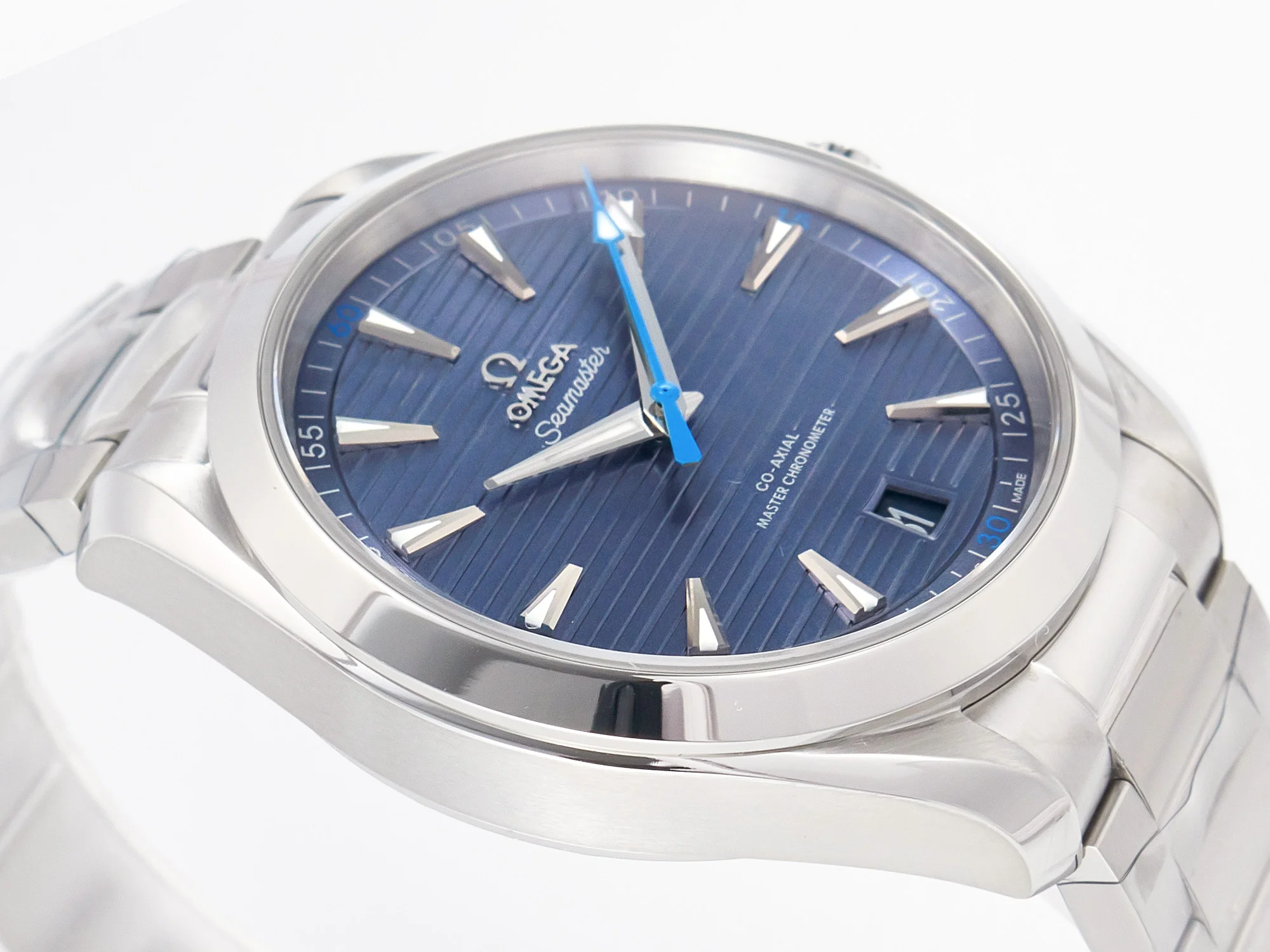 Aqua Terra 150m 41mm VSF 1:1 Best Edition Blue Dial on SS Bracelet A8900 Super Clone