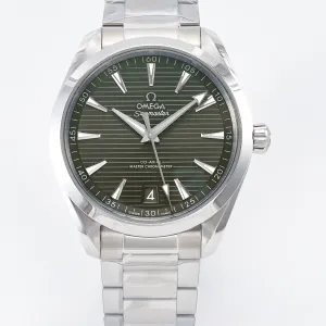 Aqua Terra 150m 41mm VSF 1:1 Best Edition Green Dial on SS Bracelet A8900 Super Clone