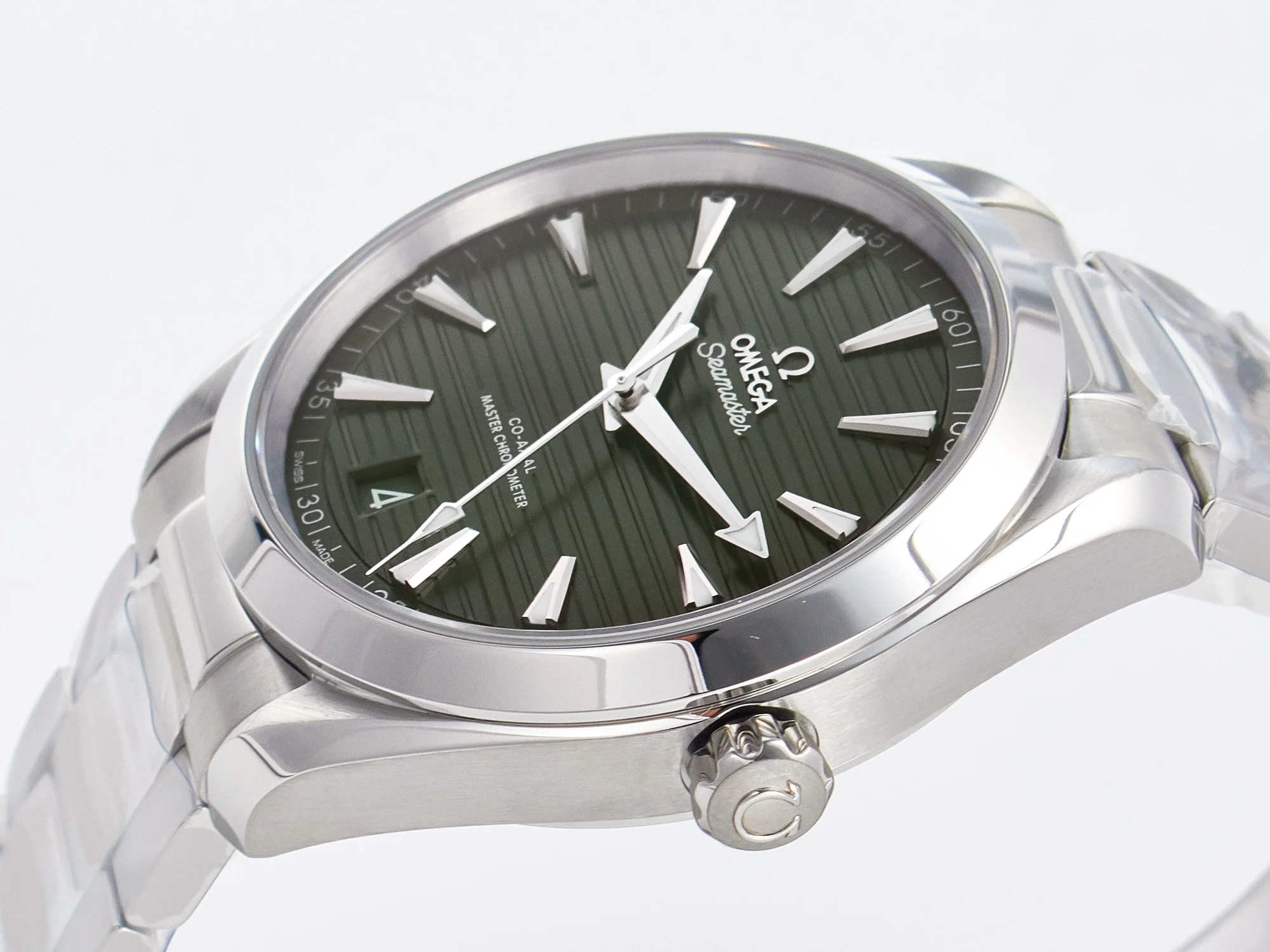Aqua Terra 150m 41mm VSF 1:1 Best Edition Green Dial on SS Bracelet A8900 Super Clone