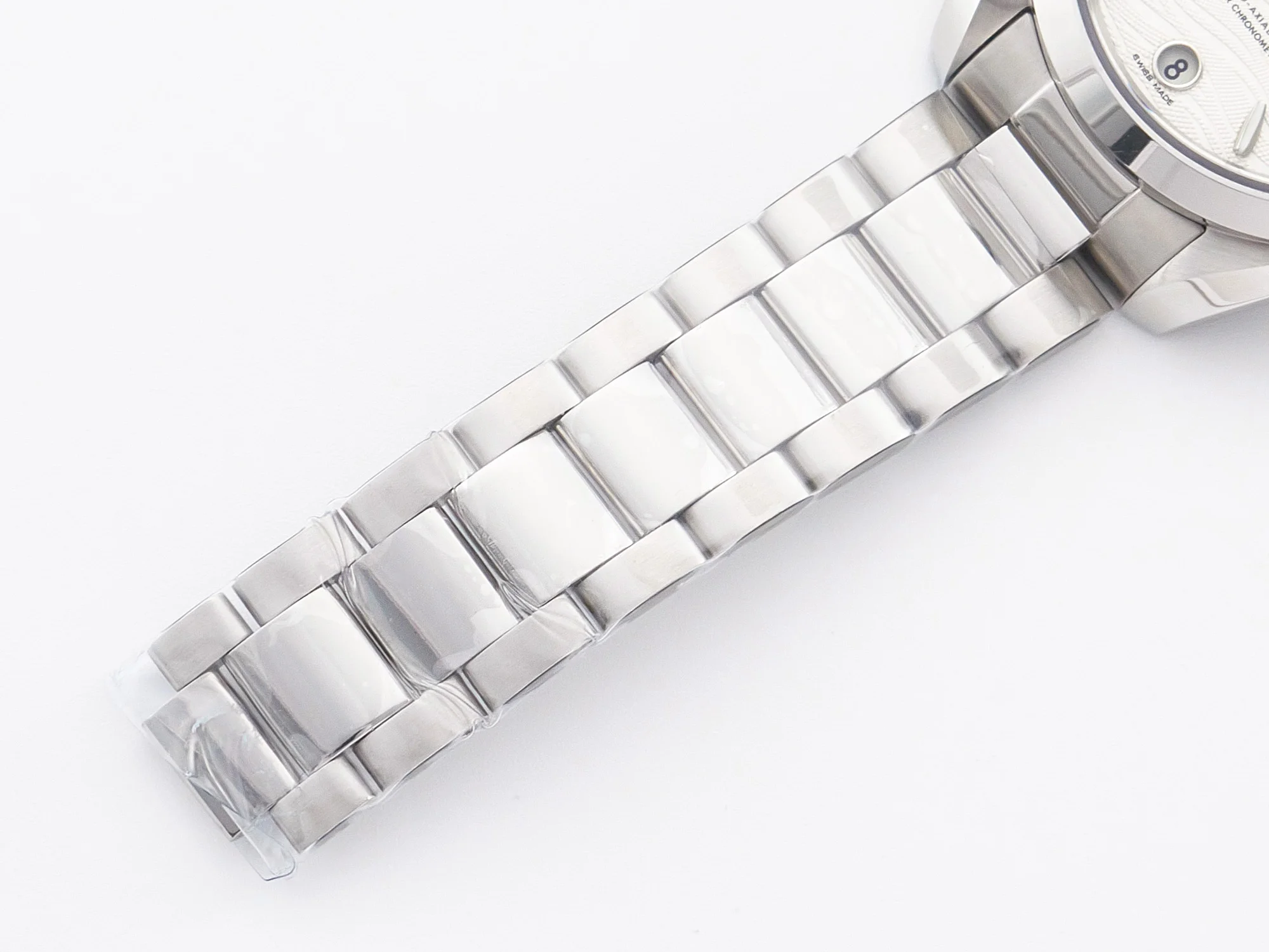 Aqua Terra 150M SS VSF 1:1 Best Edition White Dial SS Hand on SS Bracelet A8800