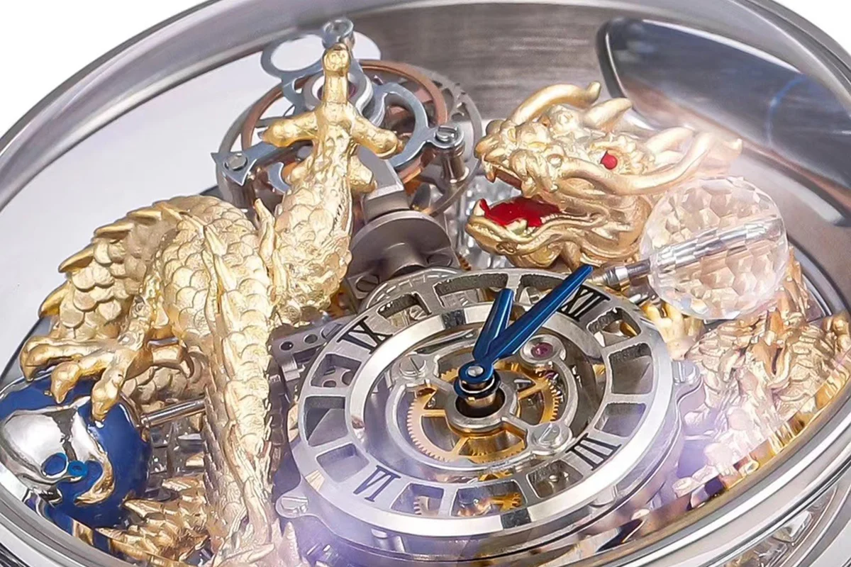 Astronomia Gold Dragon White Gold with Diamonds