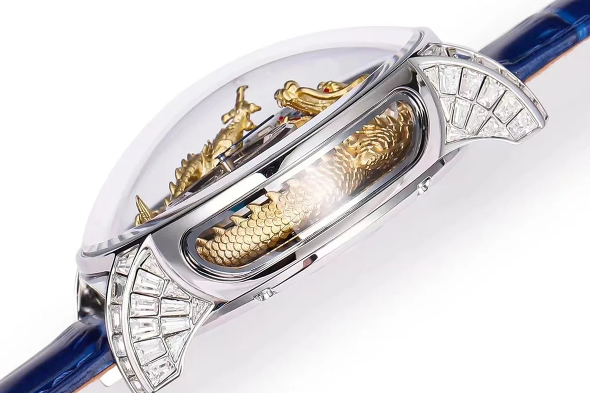 Astronomia Gold Dragon White Gold with Diamonds