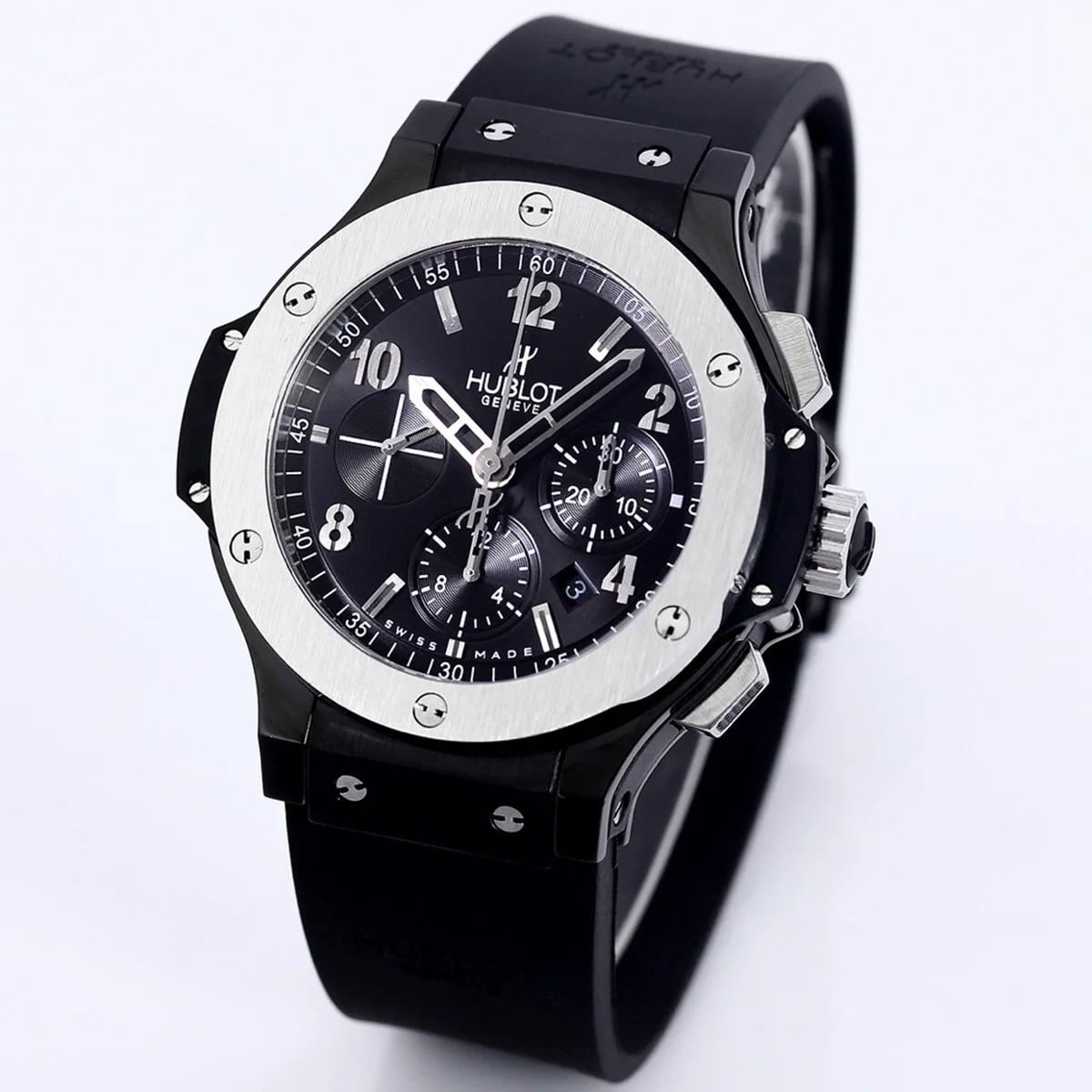 Big Bang Chronograph Ice Bang Ceramic Numerals Marker