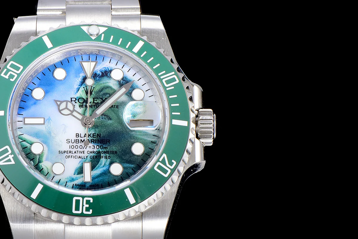 Blaken Submariner 116610 Hulk Dial on Bracelet