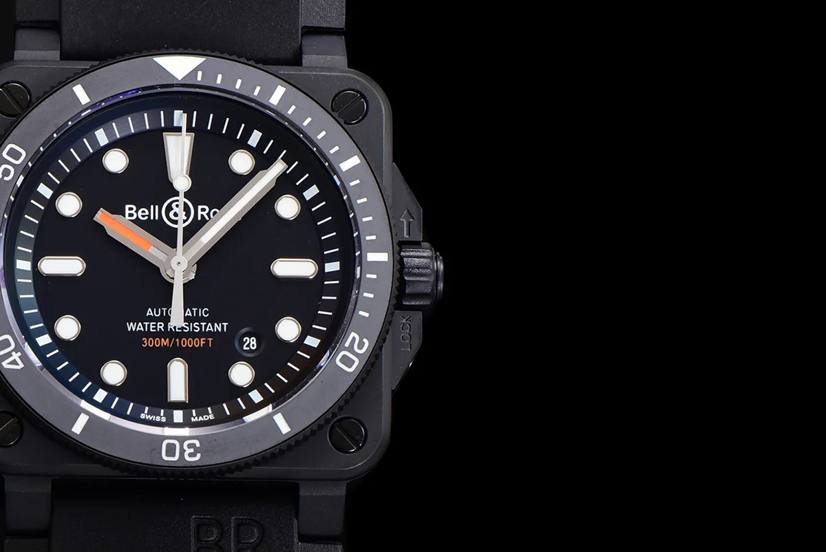 BR 03-92 Black Dial in PVD