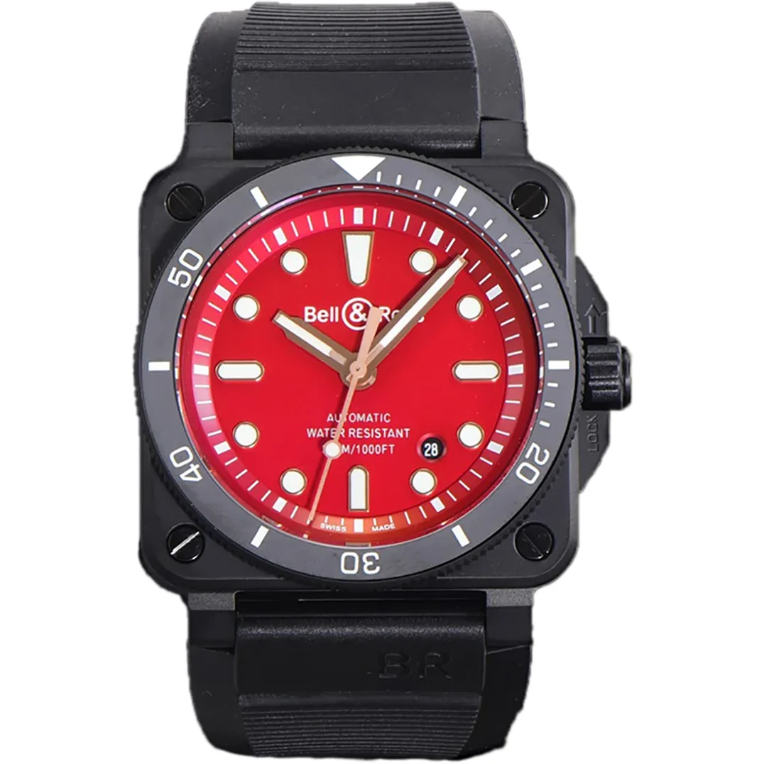 BR 03-92 Red Dial in PVD