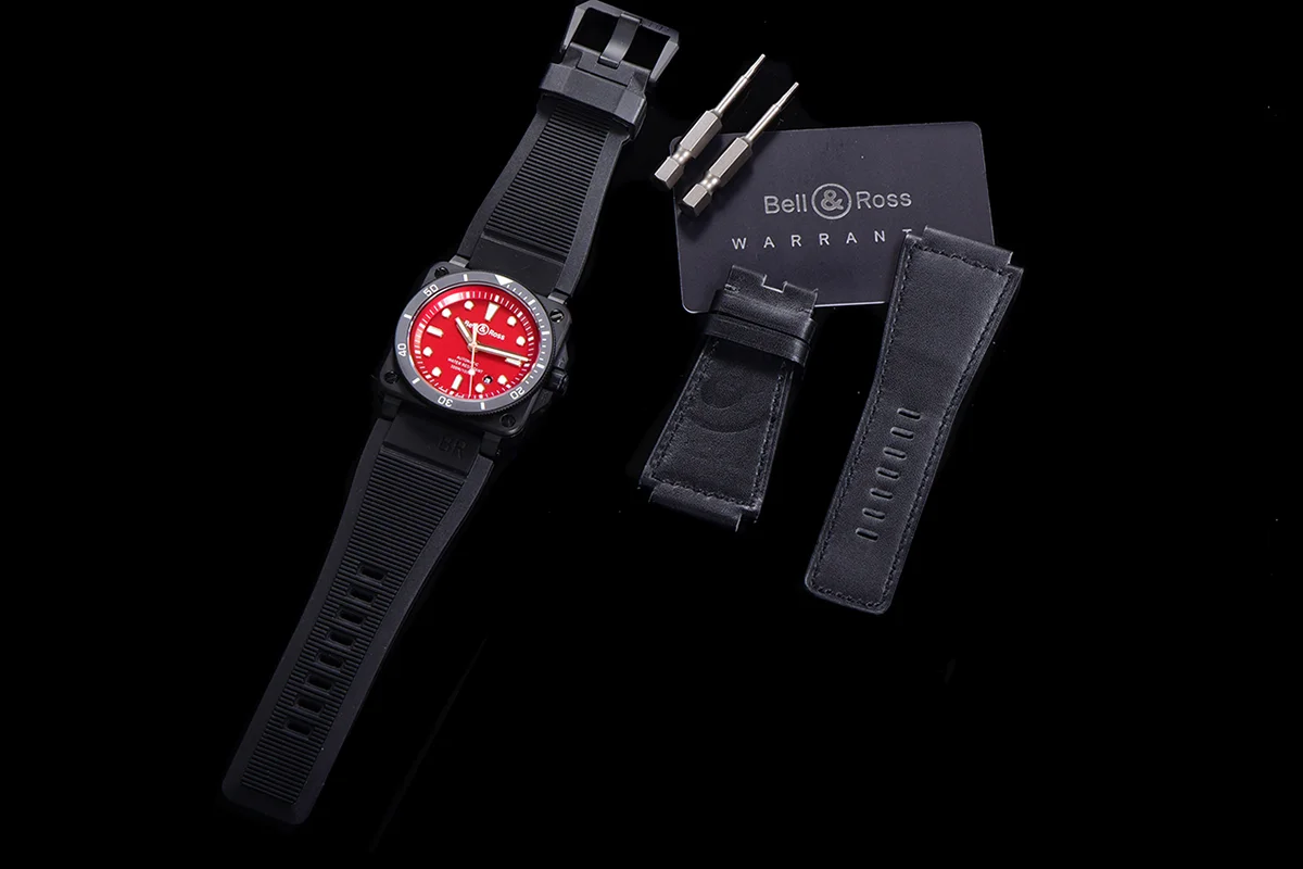 BR 03-92 Red Dial in PVD