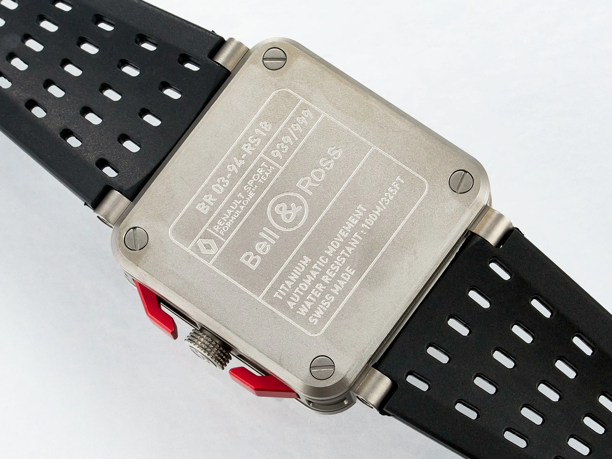 BR03-94 Chrono BRSF 1:1 Best Edition Carbon Dial on Black Rubber Strap A7750
