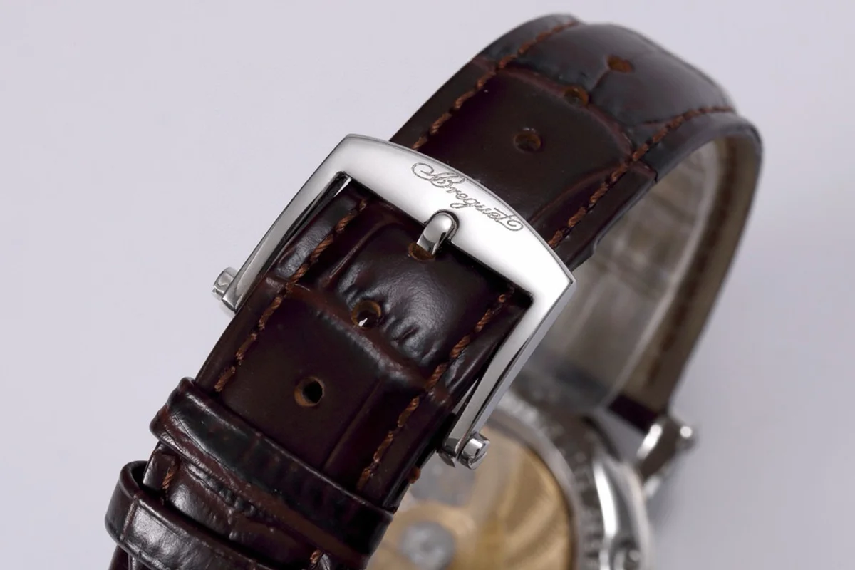 Breguet Marine Automatic Big Date 5817 Silver Dial Watch in Steel