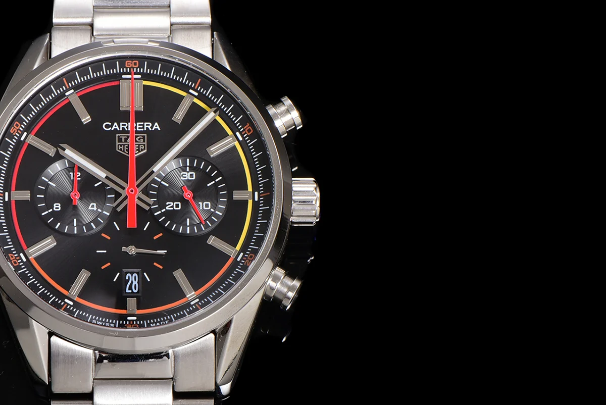 Carrera Chronograph 42 Black Dial