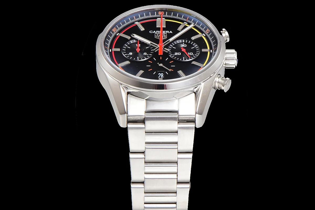 Carrera Chronograph 42 Black Dial