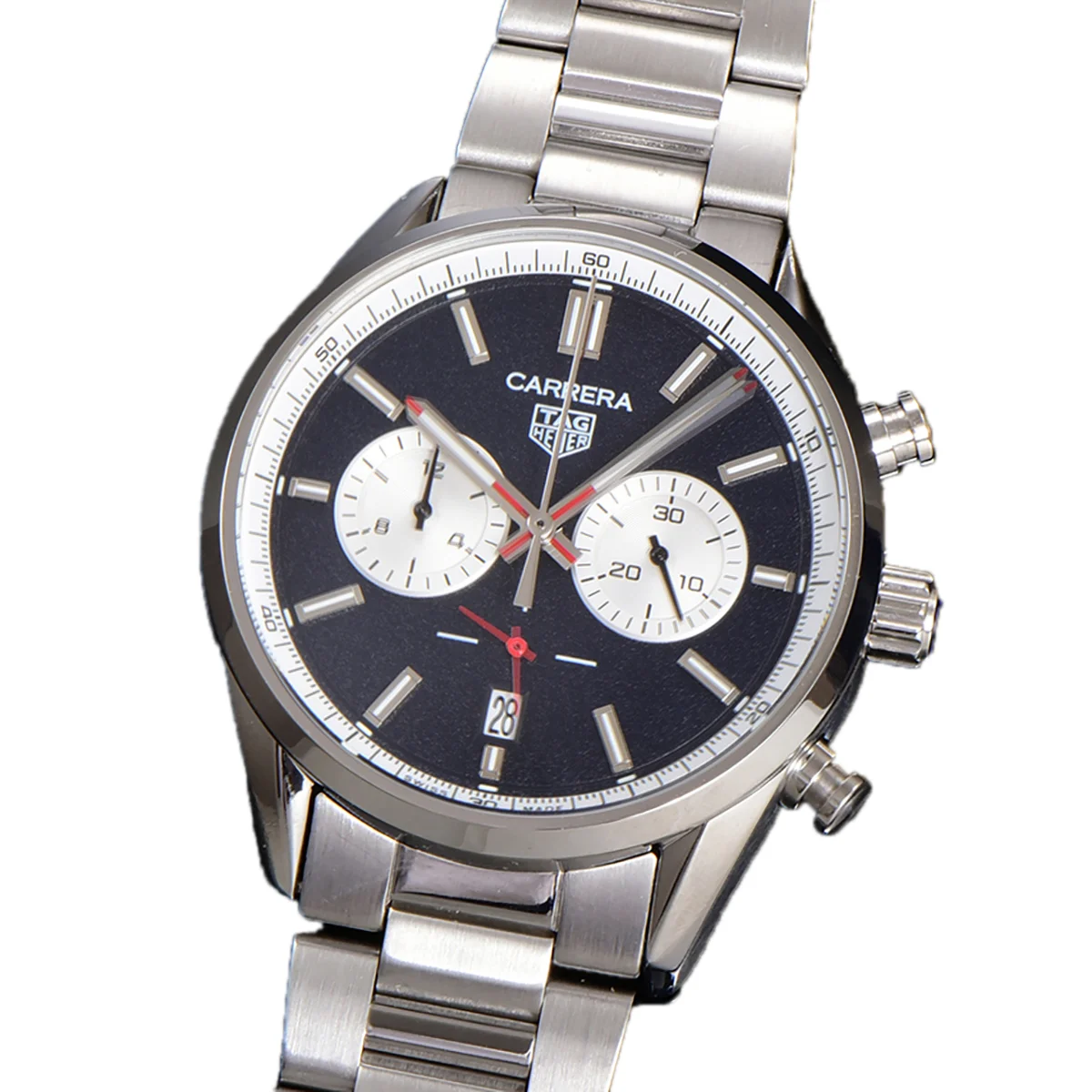 Carrera Chronograph 43 Black Dial