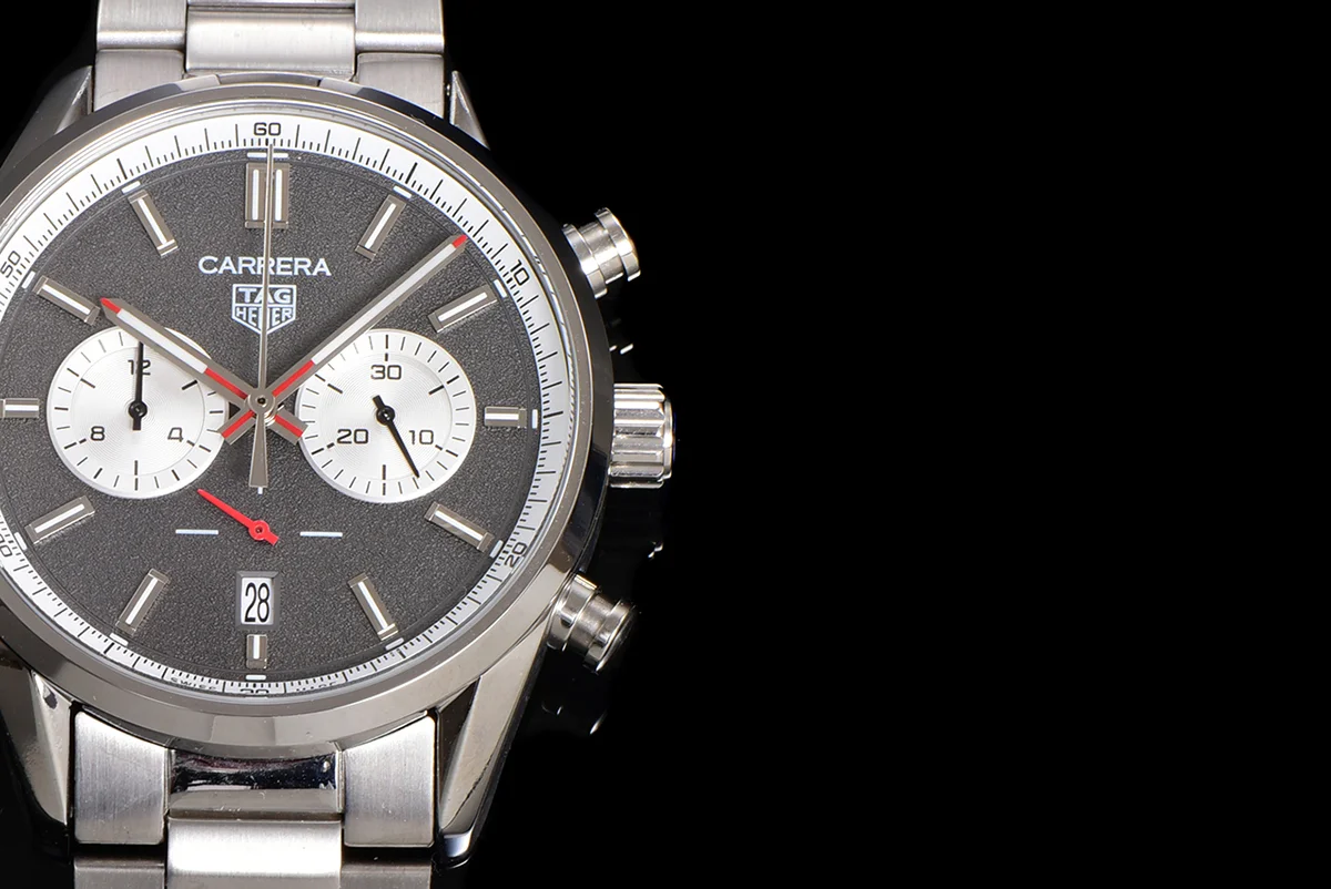 Carrera Chronograph 43 Grey Dial