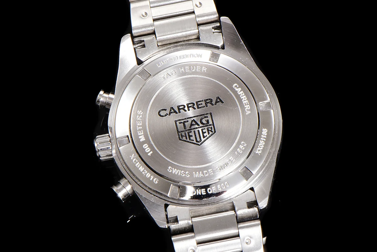 Carrera Chronograph 43 Grey Dial
