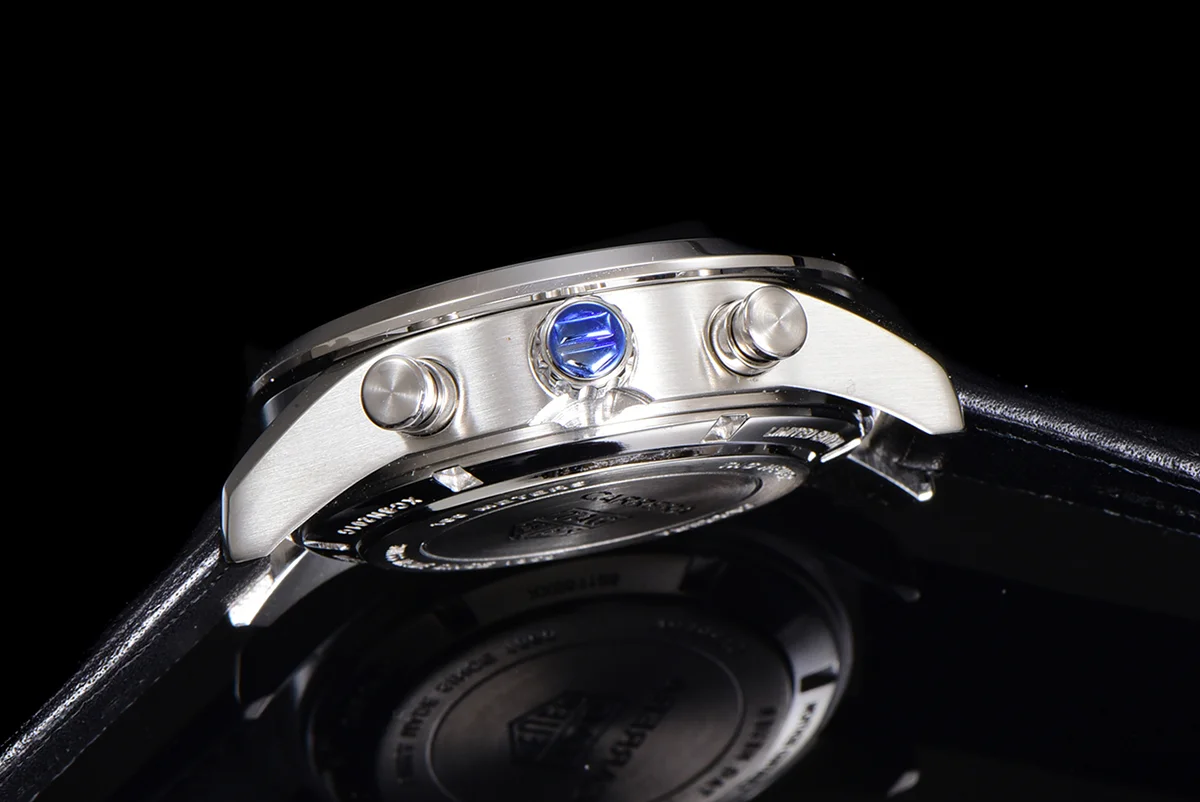 Carrera Chronosprint X Porsche 42 on Leather Strap
